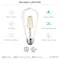 Luxrite ST19 LED Edison Light Bulbs 8W 75W Equivalent 800LM 3000K Soft White Dimmable E26 Base, 4PK LR21651-4PK - alternate 7